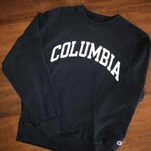 Columbia Navy Blue Sweatshirt size S